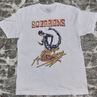 เสื้อ​วง​ Scorpion savage amusement ลิขสิทธิ์​แท้​ปี​2022