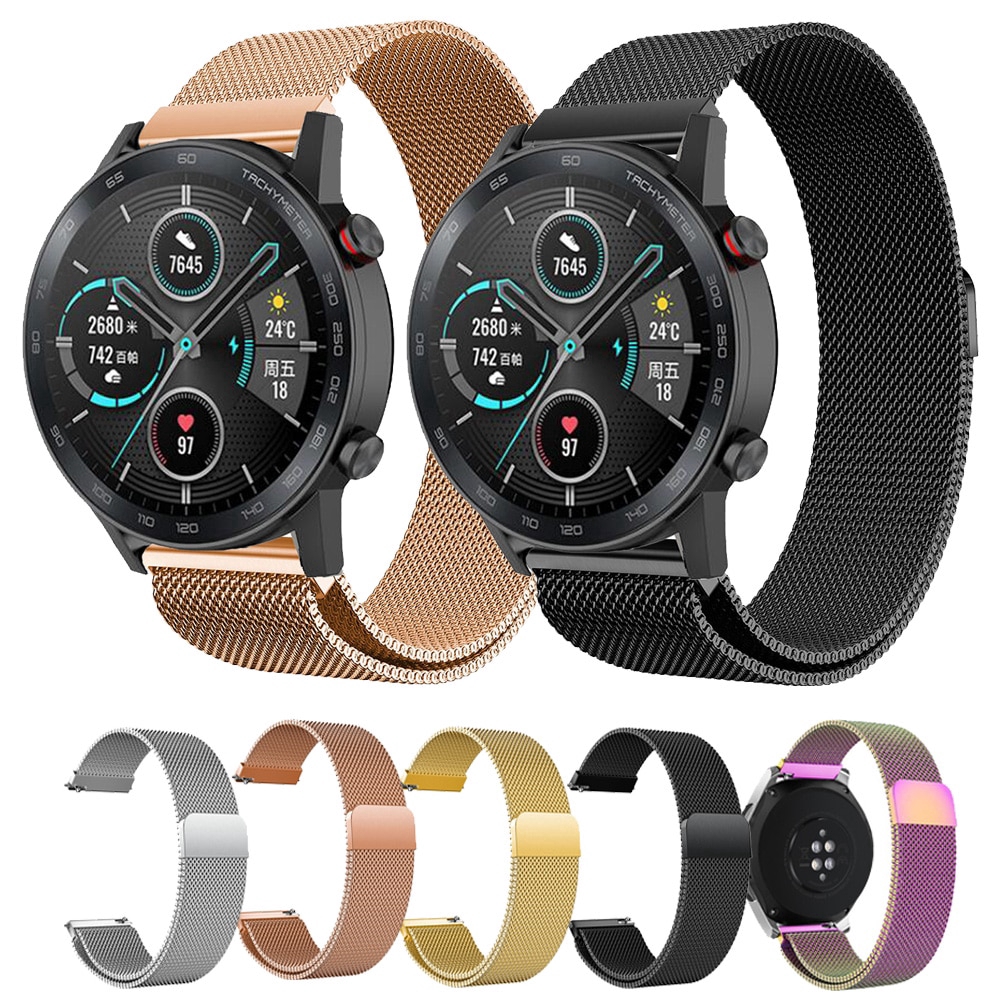 huawei honor magic watch 2 46 มม. 42 มม. gt 2 สายนาฬิกาข้อมือสแตนเลส 20 ...