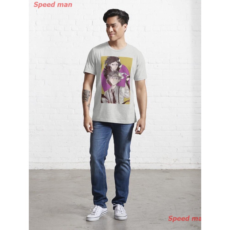 ราคาระเบิดspeed-man-bungo-stray-dogs-bungo-สุนัขจรจัด-bungo-stray-dogs-rivals-frame-perfect-gift-essential-t-shirt-เสื
