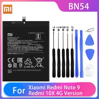 แบตเตอรี่ แท้ XiaoMi Redmi Note9 Redmi 10X 4G Version battery BN54 4920MAh