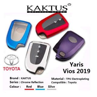 ภาพหน้าปกสินค้าkatus ปลอกกุญแจรถยนต์ tpu โครเมี่ยม สำหรับ toyota - yaris/vios 2019 ที่เกี่ยวข้อง