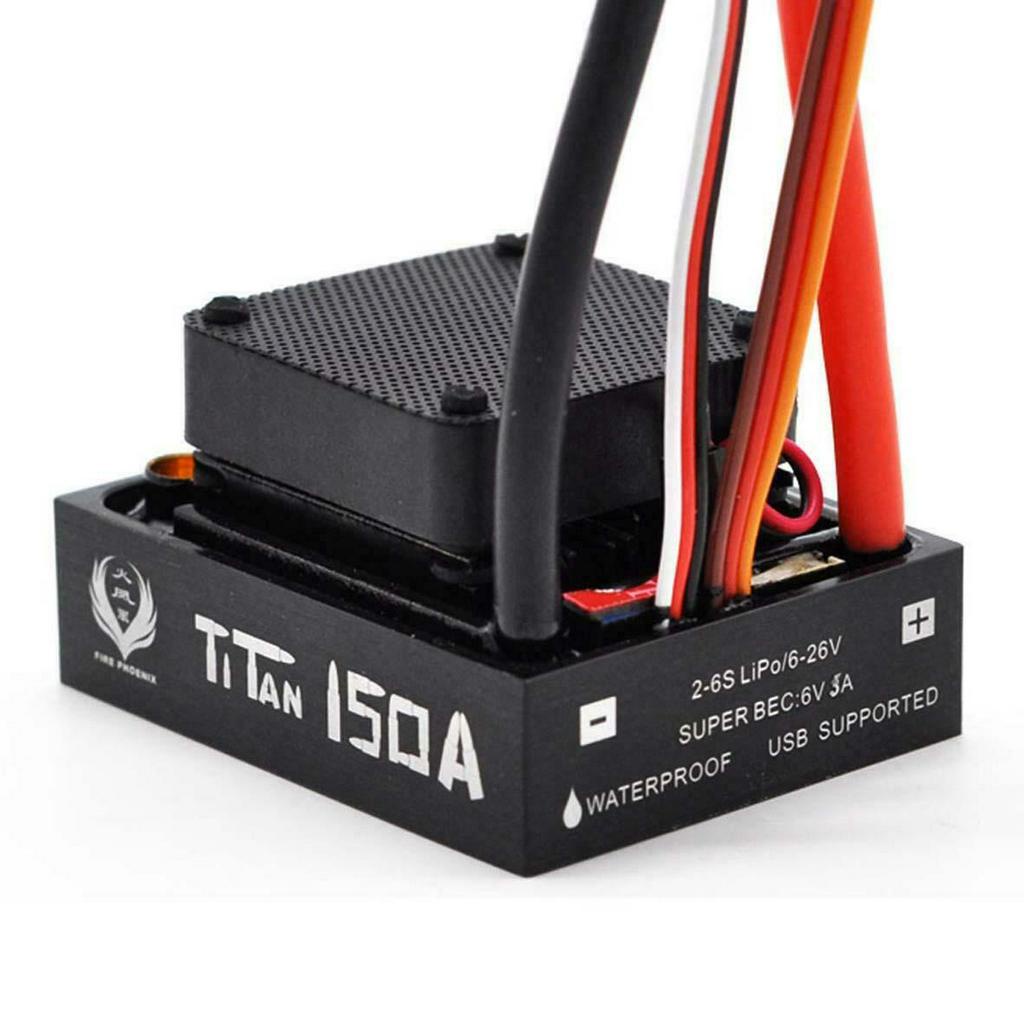 120A ESC Brushless Speed Controller For 1/8 1/10 Car/Truck