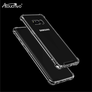 เคสKingkong Atouchbo Case Samsung Galaxy S7 Edge เคสใส เคสกันกระแทก ขอบนิ่ม-หลังแข็ง ส่งจากไทย