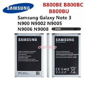 SAMSUNG Original B800BC B800BU B800BEแบตเตอรี่ 3200mAhสำหรับSamsung Galaxy Note 3 N900 N9002 N9005 N9006 N9008 N9009 ด้ว