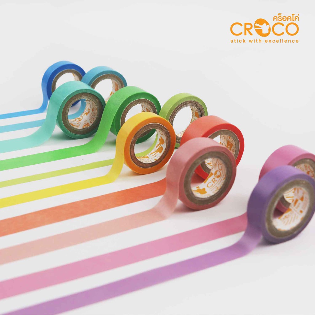 croco-กระดาษกาววาชิ-สีพาสเทล-18มม-x-5เมตร-cwt1805
