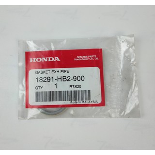 18291-HB2-900 ปะเก็นท่อไอเสีย Honda แท้ศูนย์