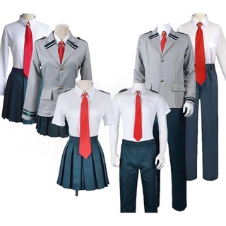 My Hero Academia Cosplay Costume Suit Deku Lzuku URARAKA Coat Jacket Top Halloween Party