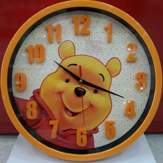 นาฬิกาแขวนผนัง หมีพูล