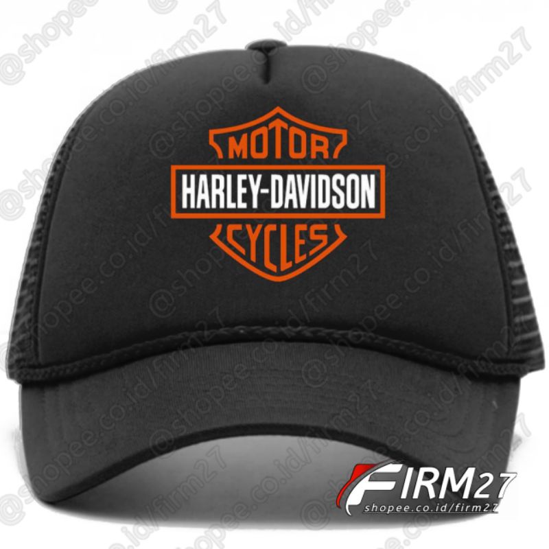 หมวก-harley-davidson-สีดํา