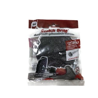 สินค้า ลูกขัดลอกสี/สนิม 3M Scotch-Brite Clean\'N Strip Disc 4นิ้วX1/4นิ้ว (ใช้กับสว่านมือ) แดง