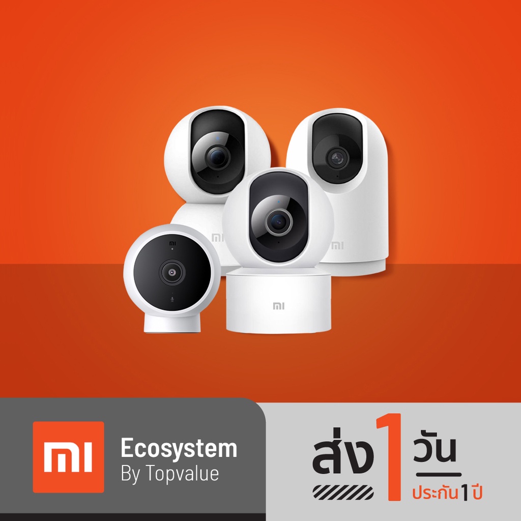 ภาพหน้าปกสินค้าXiaomi Mi Home Security Camera 360 กล้องวงจรปิด ดูผ่านมือถือ (Global Ver.)  รับประกันศูนย์ไทย 1 ปี