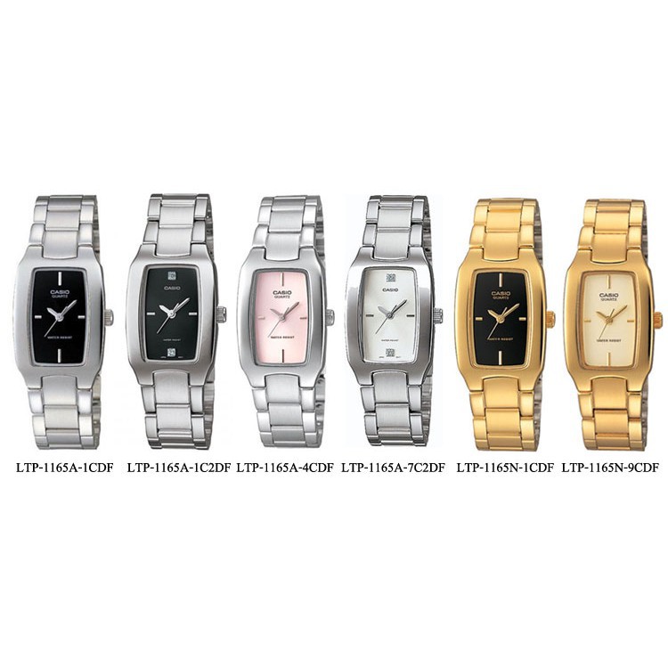 ภาพหน้าปกสินค้าแท้​ศูนย์ CASIO นาฬิกาข้อมือผู้หญิง รุ่น LTP-1165A LTP-1165N LTP-1165 LTP-1165N-9​ สีเงิน ประกัน CMg 1 ปี จากร้าน sabyjaitime บน Shopee