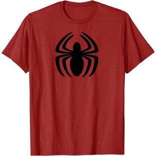 เสื้อยืดผ้าฝ้ายพรีเมี่ยม เสื้อยืด พิมพ์ลายโลโก้ Marvel Ultimate Spider-Man Iconic