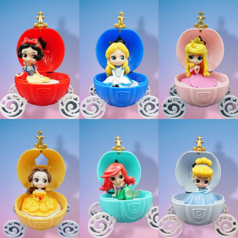 กาชาปอง-เจ้าหญิง-disney-ในรถเจ้าหญิง-น่ารักมากมาย-สูงกว่า-10-cm-งานละเอียดจริง-ราคาถูก-มี-6-แบบ-ให้เลือก