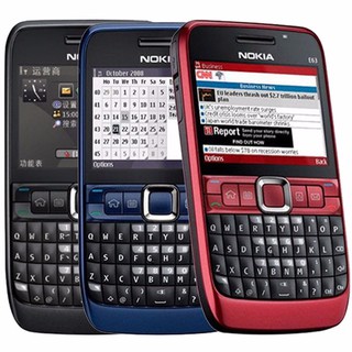 โทรศัพท์มือถือโนเกียปุ่มกด NOKIA  E63 (สีน้ำเงิน) 3G/4G  รุ่นใหม่2020