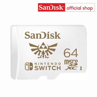ภาพหน้าปกสินค้าSanDisk microSDXC for the Nintendo Switch 64GB (SDSQXAT-064G-GNCZN) ที่เกี่ยวข้อง