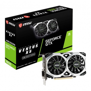 (ใหม่ !! )VGA (การ์ดแสดงผล) MSI GEFORCE GTX 1650 D6 VENTUS XS OC - 4GB GDDR6