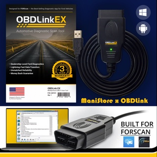 สินค้า OBDLink® EX USB Professional FORScan software Scan Tool and OBDwiz Software Diagnostic Auto Pro Compatible MultiECUScan