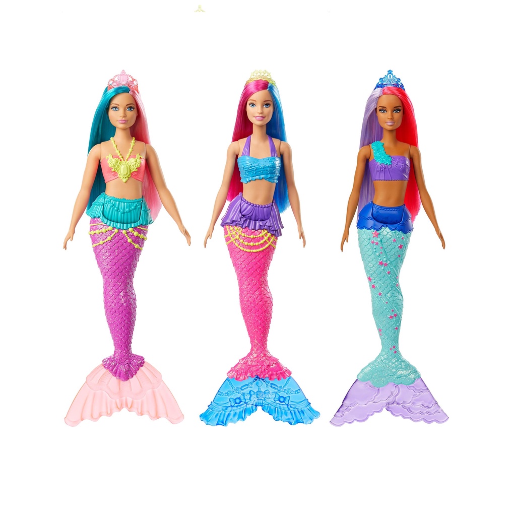 Product image Barbie Dreamtopia Mermaid ตุ๊กตาบาร์บี้ กับชุด นางเงือก ในความฝัน GJK07
