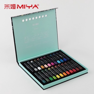 ภาพหน้าปกสินค้าMIYA Himi ดินสอสีน้ำมันพาสเทลเกรดศิลปิน - 12/24/36 สี/Miya Artist Grade Oil Pastel Crayon - 12/24/36 Colors ที่เกี่ยวข้อง