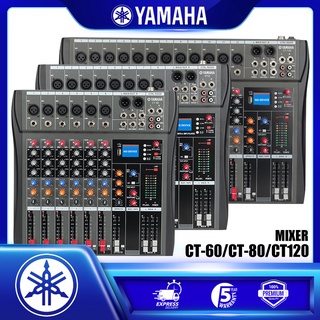 สินค้า YAMAHA มืออาชีพ เครื่องผสมเสียงAUDIO MIXER CT120/CT80/CT60-USB สเตอริโอ มิกเซอร์ 12/8/6ช่อง BLUETOOTH USB MP3