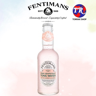 Fentimans Pink Grapefruit Tonic Water เฟนติแมนส์ พิงค์ เกรปฟรุ๊ต โทนิค วอเตอร์ 200 ml