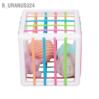 B_uranus324 Children Sensory Bin Kid Shape Sorting Educational Toy Multicolor Ball Birthday Gift for Color Cognition