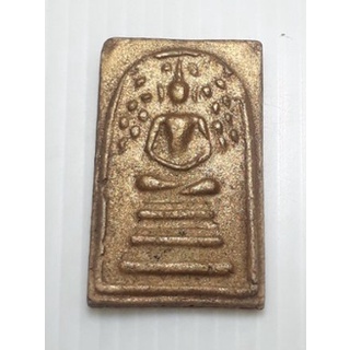 พระสมเด็จปรกโพธิ์ หลวงปู่นาค วัดระฆัง กรุงเทพ ปี2495 ลงทอง