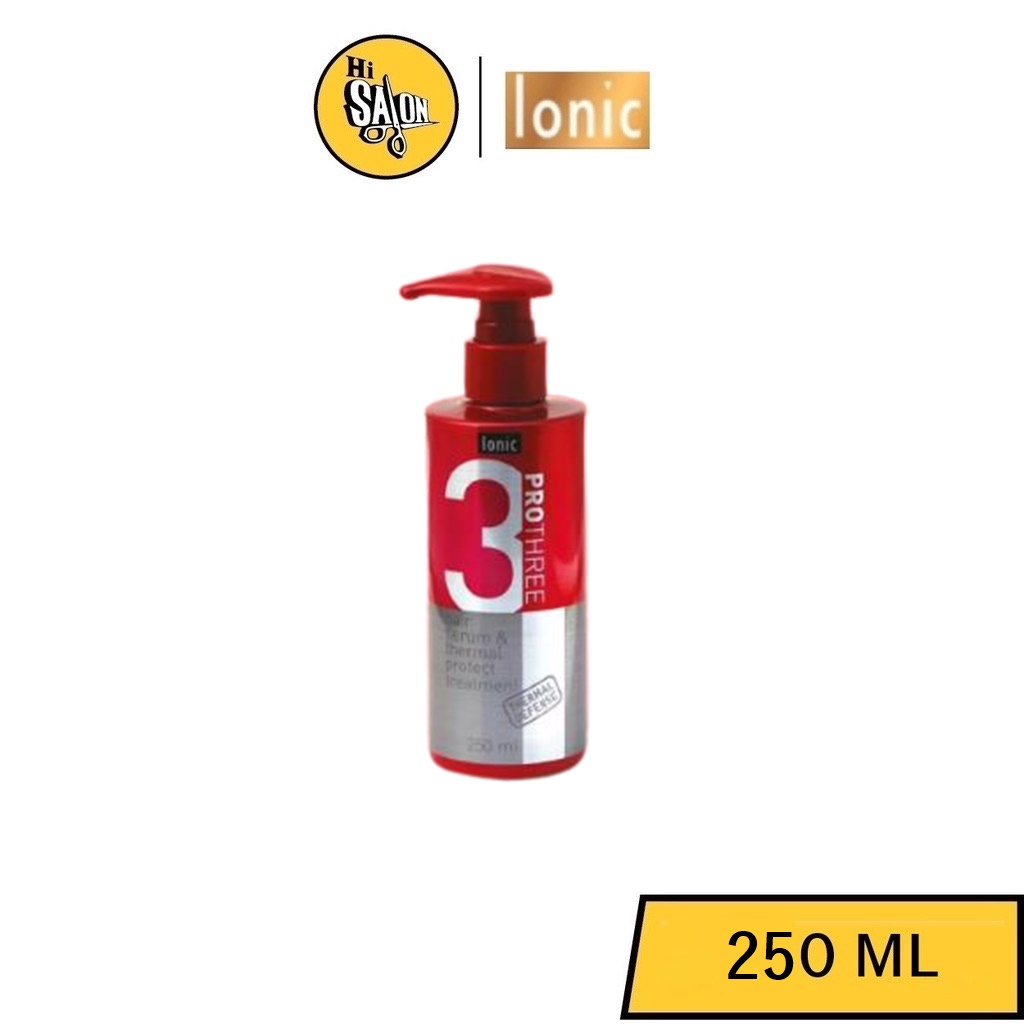 IONIC Pro Three 3 hair serum thermal protect treatment 250 ml