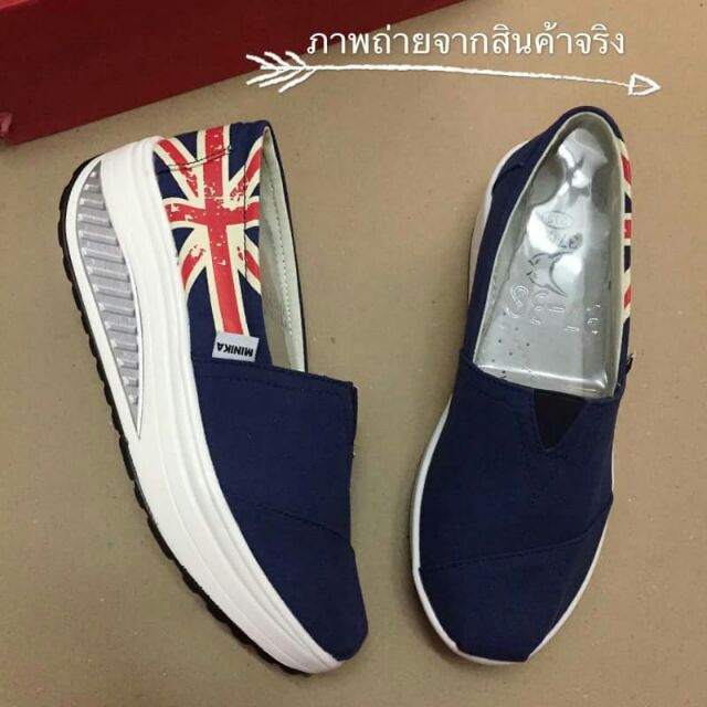 wedges-shoes-รองเท้าลำลองมัฟฟิน-นำเข้า