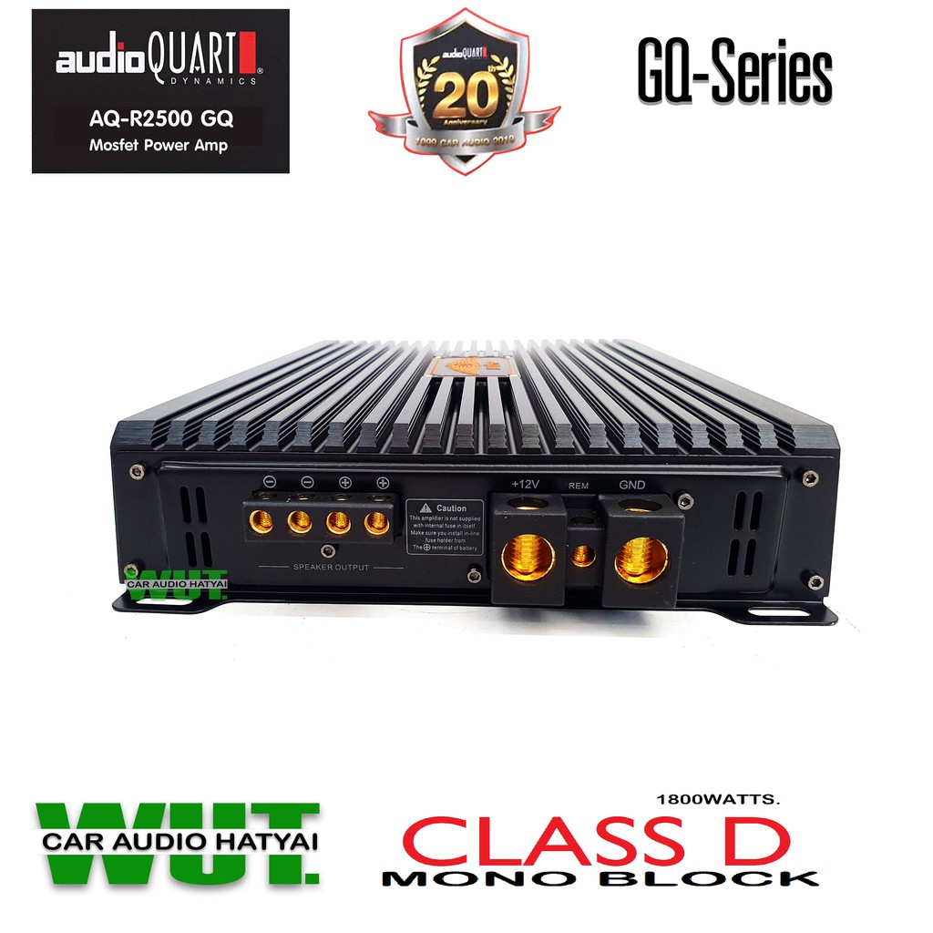 AUDIO QUART เพาเวอร์แอมป์ พาวเวอร์แอมป์ แอมป์คลาสดี CLASS-D Mono Block ...