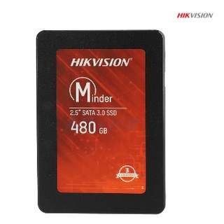 สุดคุ้ม!SSD 2.5 SATA 480.GB (3Y) Hikvision Mider (HS-SSD-Minder(S)/480G)  ประกันADVICE ครบกล่อง