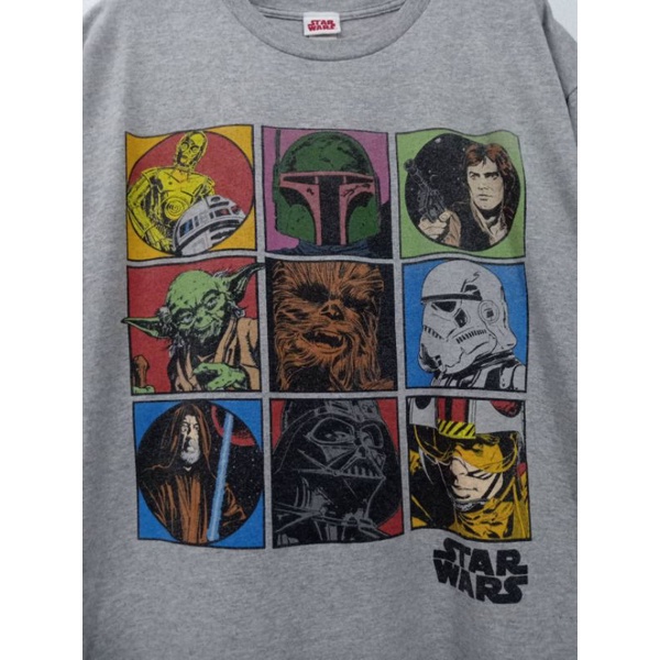 เสื้อยืดมือสอง-ลายภาพยนต์-starwars-อก-42