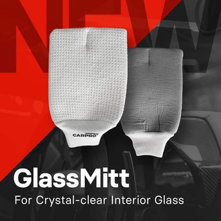 CARPRO Glass Mitt ถุงมือทำความสะอาดกระจกกรถยนต์ ผ้าเช็ดกระจกกรถยนต์ ไม่ทิ้งคราบ ไม่ทิ้งขน Clarify GLASSMITT