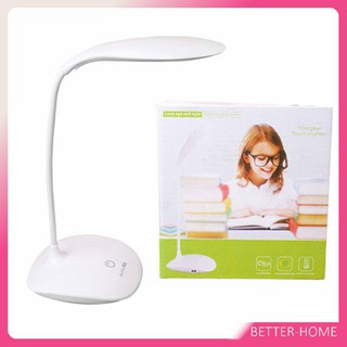 โคมไฟอ่านหนังสือ  โคมไฟ โคมไฟอ่านหนังสือ โคมไฟไร้สาย  1.8 W โคมไฟ LED มี USB  ปรับไฟ 3 ระดับ table lamp