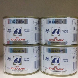 อาหารสัตว์ป่วย Royal Canin Recovery จำนวน 4 กระป๋อง