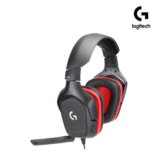 หูฟังเกมส์หูฟังเกมมิ่ง Logitech G331 STEREO BLACK/RED Gaming Headset รับประกัน 3 ปี *เก็บเงินปลายทางได้