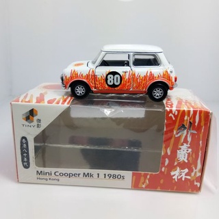 TINY CITY No.ATC64752 #80 Mini Cooper Mk 1 1980s (Hong Kong)