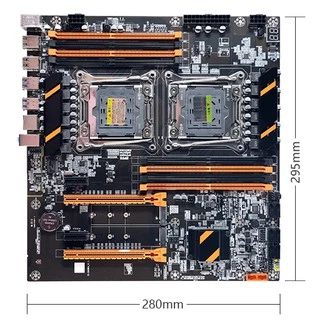 CPU2DAY เมนบอร์ด CPU Dual X99 Mainboard ZX-DU99D4 V1.11 LGA