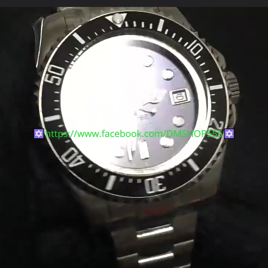 dm-shop-นาฬิกา-ออโตเมติก-seiko-43mm-rolex-ชุดแต่งดัดแปลง-นาฬิกา-วัสดุสแตนเลส-คุณภาพดี-watch-ของขวัญวันเ-วันวาเลนไทน์กิด