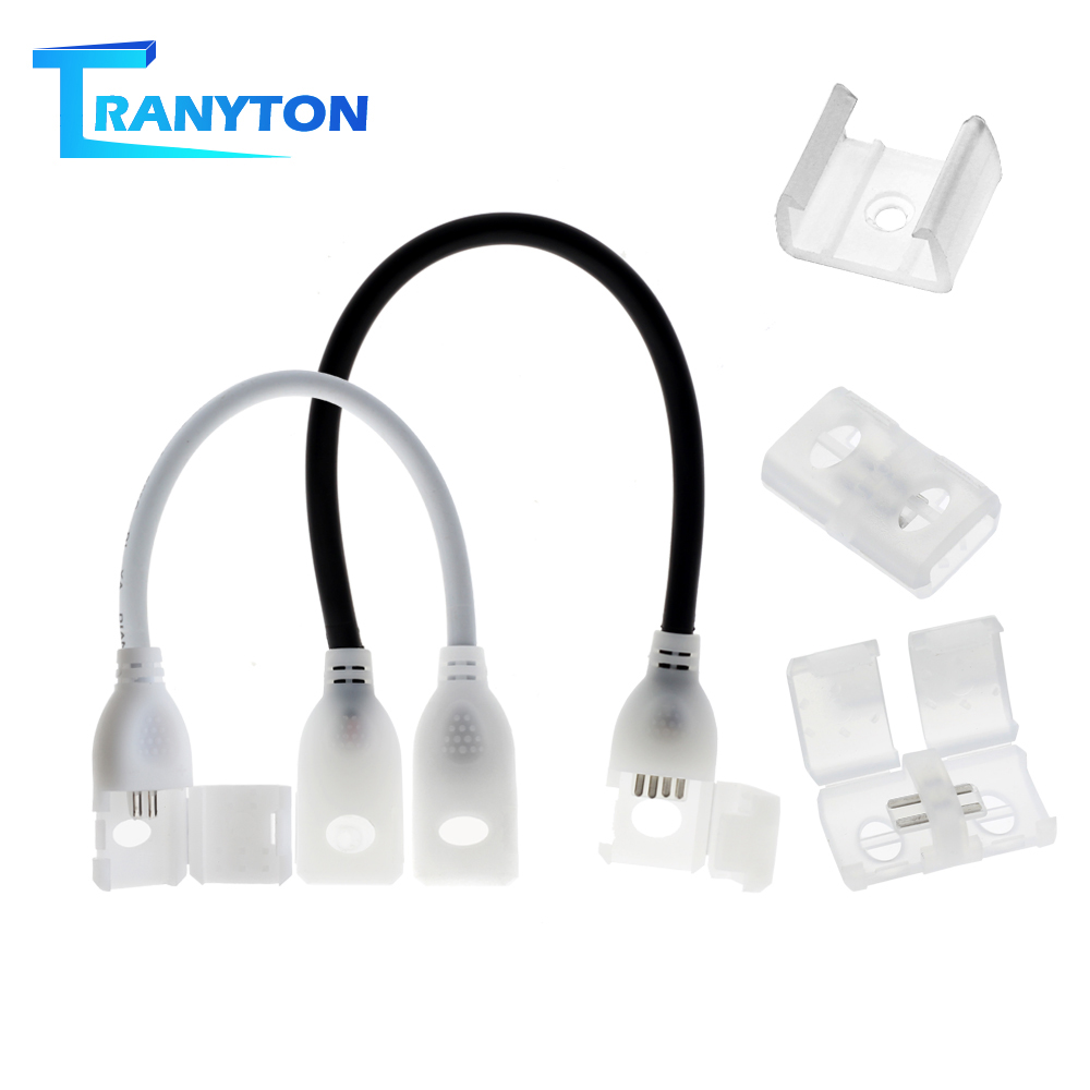 2 Pin 4 Pin 220 V สายไฟ Led เชื่อมต่อแรงดันสูง + คลิปหนีบ | Shopee Thailand