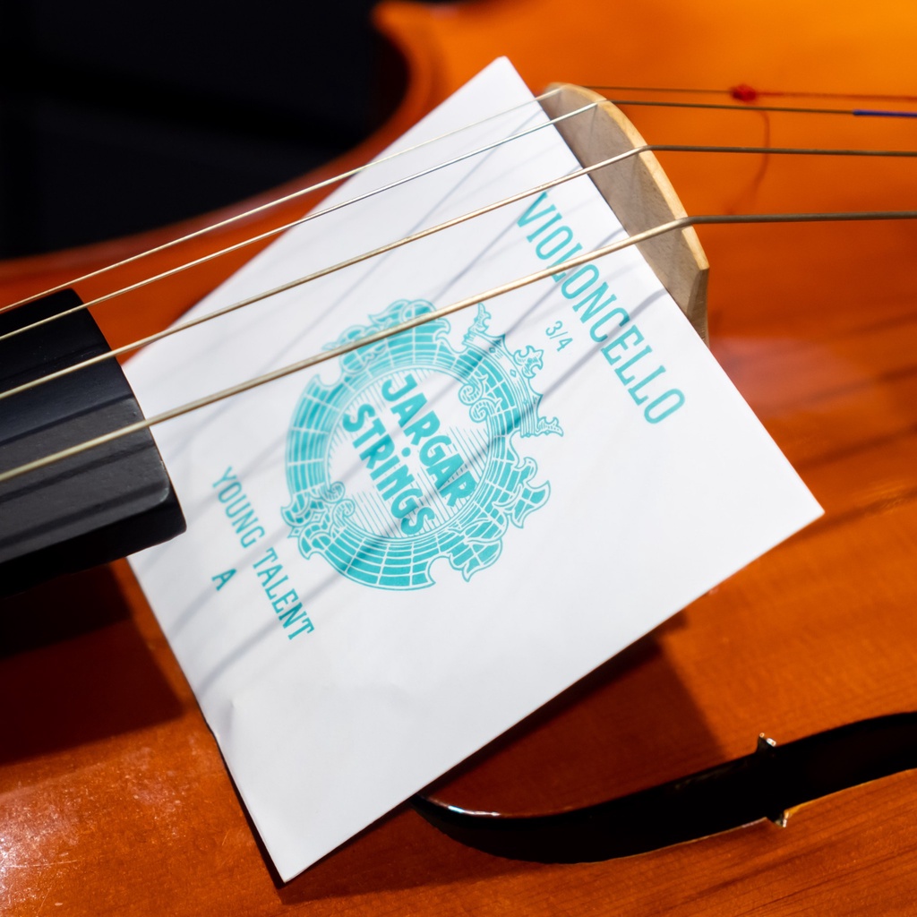 [เดี่ยว] สายเชลโล่ JARGAR CELLO STRING "A" รุ่น YOUNG TALENT ไซส์ 3/4 นำเข้าจากเดนมาร์ก แท้ 100