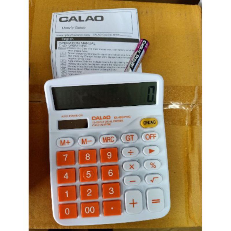 calao-เครี่องคิดเลข-หน้าจอ-12หลัก-ร่น-cl-1200v-05h-rat