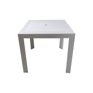 โต๊ะสนาม 4 ที่นั่ง PP WHITE | SPRING | OW-209S WHITE โต๊ะสนาม เฟอร์นิเจอร์นอกบ้าน Outdoor Living End Year Sale