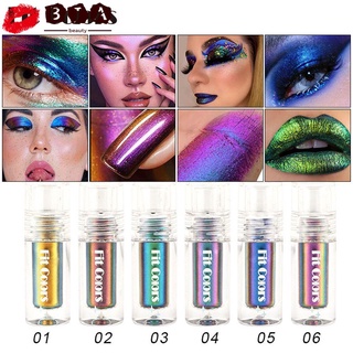 Bjia อายแชโดว์ เนื้อลิขวิด กลิตเตอร์ สีออโรร่า ติดทนนาน สําหรับแต่งหน้า