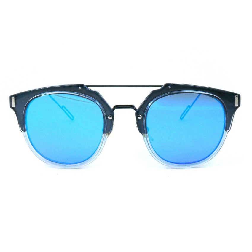 sun-glasses-แว่นกันแดด-แฟชั่น-รุ่น-uv-1002-สีน้ำเงิน-เลนส์ปรอดเงิน