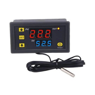 W3230  20A Digital Temperature Control LED Display Thermostat With Heat/Cooling Control Instrument 12V