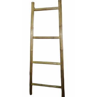 บันไดพาดผ้า ไม้ไผ่ สีธรรมชาติ  Clothes Ladder  (Natural color)