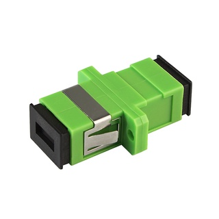 100pcs/lot SC APC Simplex mode Fiber optic Adapter SC/APC Optical fiber coupler, SC Fiber flange SC APC