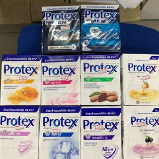 สบู่โพรเทคส์ Protex แพ็ค 4 ก้อนๆ ละ 65g Anti-bacteria สูตรชำระล้างแบคทีเรีย 99.9%(มีให้เลือกหลายสูตร)(ราคาพิเศษสุดคุ้ม!)